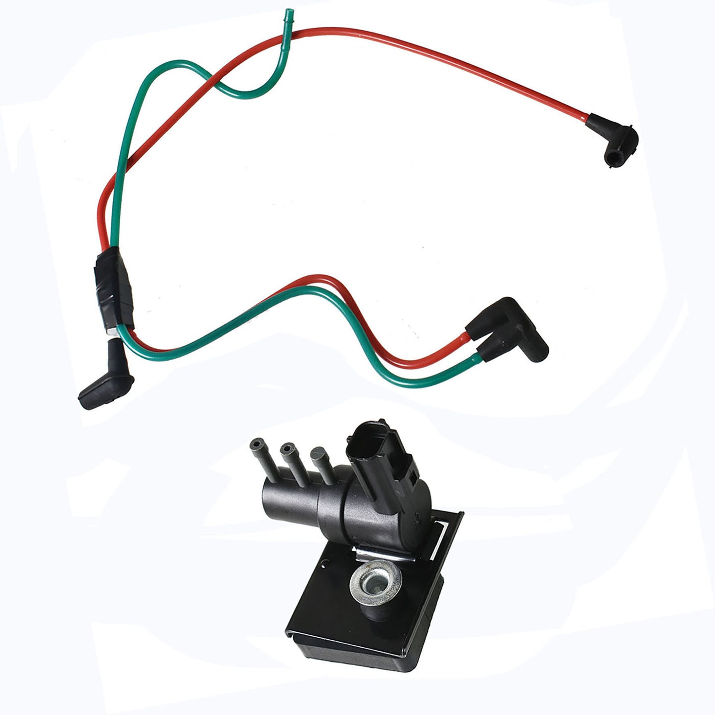 munirater 1Pcs Harness Connection Line with 7.3 Boost Solenoid F81Z-9E498-DA F81Z-6C673-AA Replacement for 1999-2003 F-250 F-350 F-450 F-550