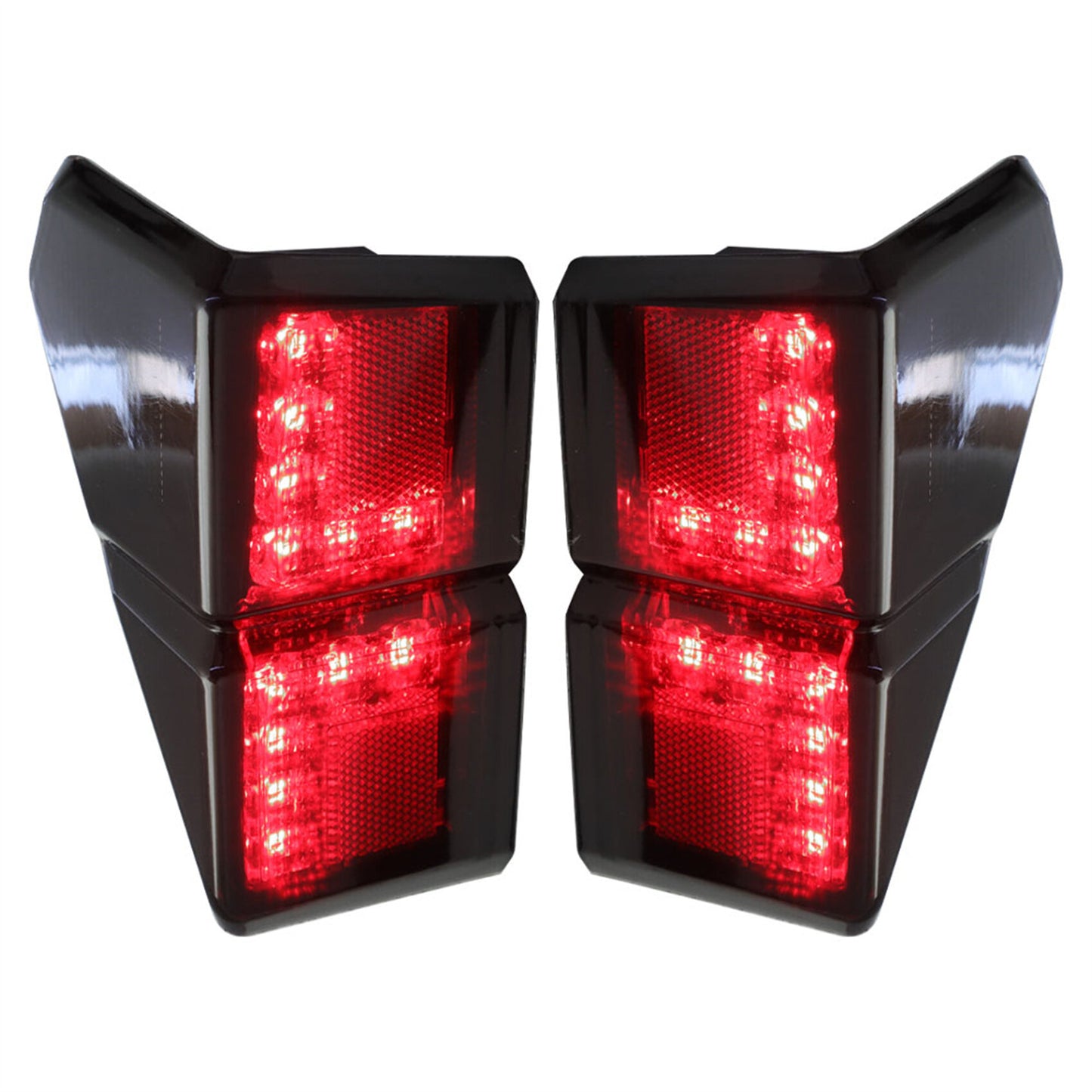 munirater 2 Pack Black Tail Lights 2413766 Replacement for Ranger 1000 XP Crew 2018-2022