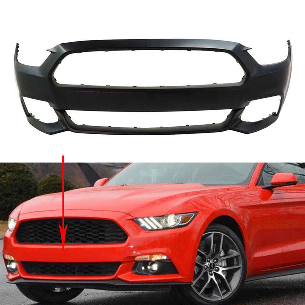 munirater Front Bumper Cover Fascia Replacement for 2015-2017 Mustang