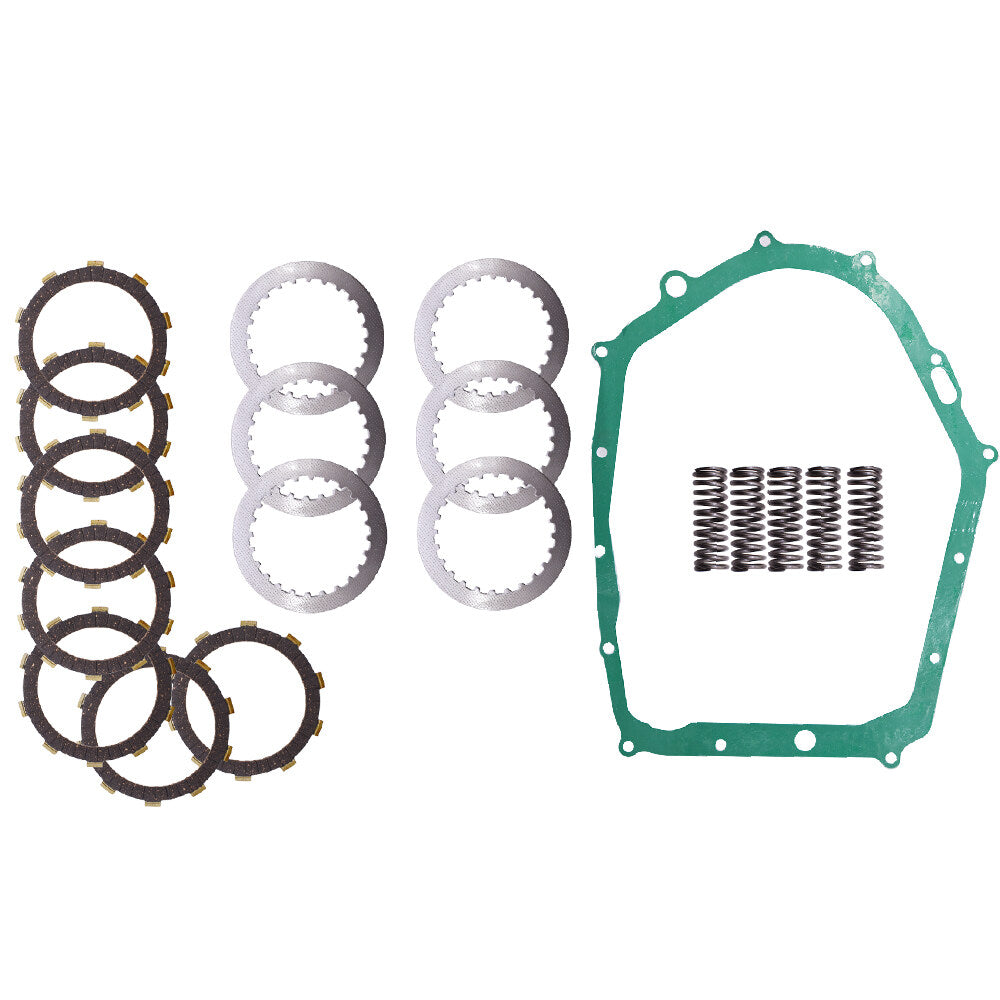 munirater Heavy Duty Clutch Kit Discs Disks Springs Gasket Replacement for 1987-2004 Yamaha Warrior 350