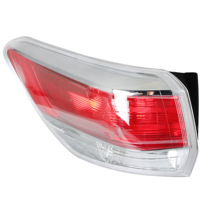 munirater Left Outer Tail Light Driver Side Rear Brake Taillight Assembly Replacement for 2014-2016 Toyota Highlander 815600E100 TO2804120 13449489