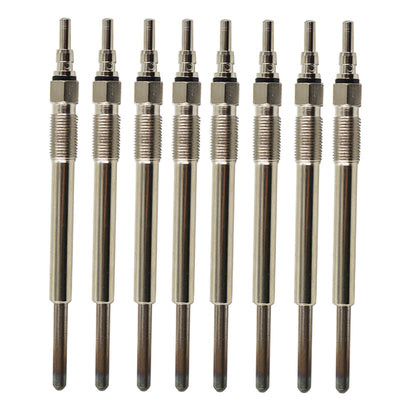 munirater Pack of 8 Power Stroke Turbo Diesel Glow Plug F4TZ12A342BA Replacement for 1994-2003 7.3L Super Duty