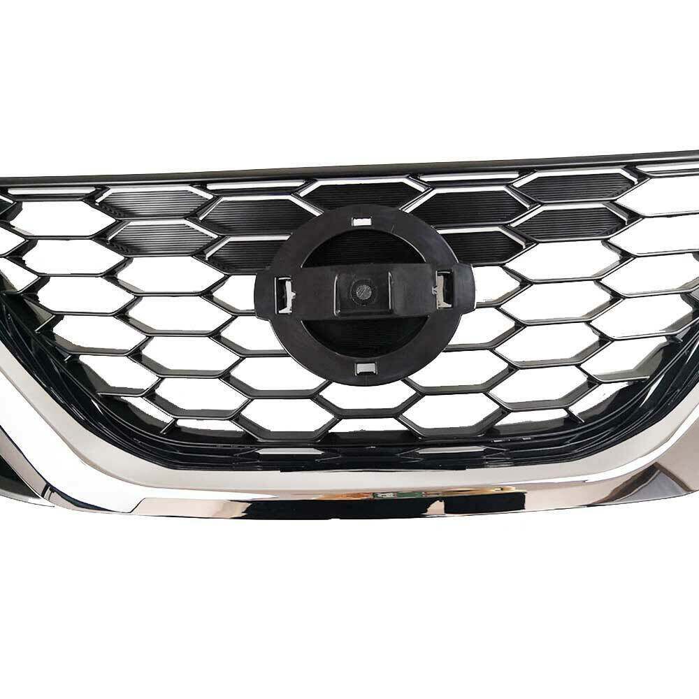 munirater Mesh Front Hood Bumper Grill Grille Cover Replacement for 2016 2017 2018 Nissan Sentra 62310-3YU0A