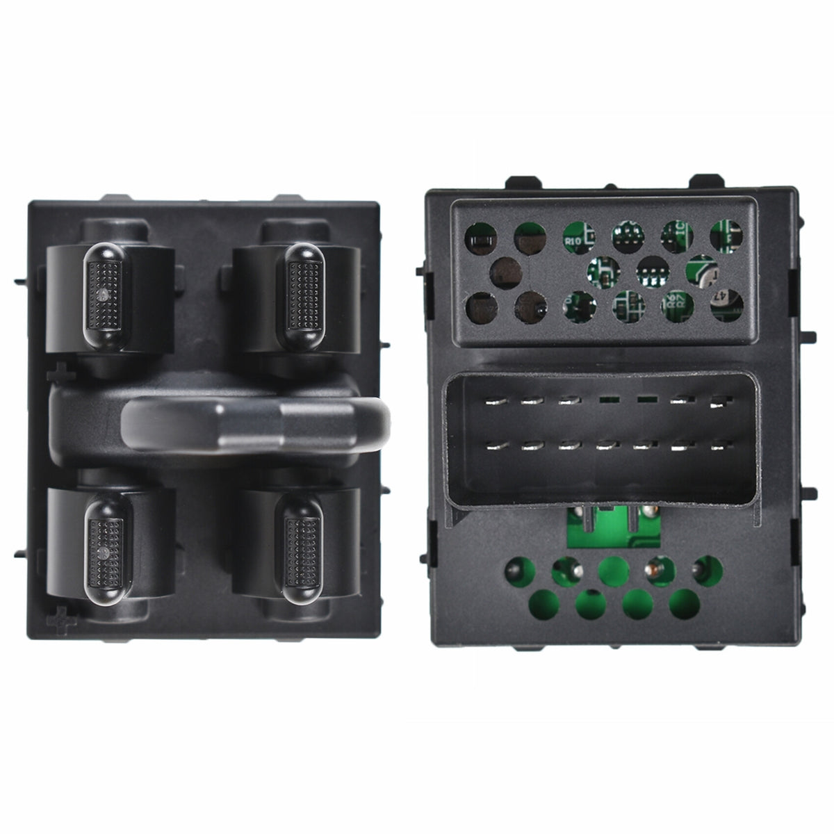 Master Power Window Switch Front Left Replacement for Wrangler 4 Door 07-10
