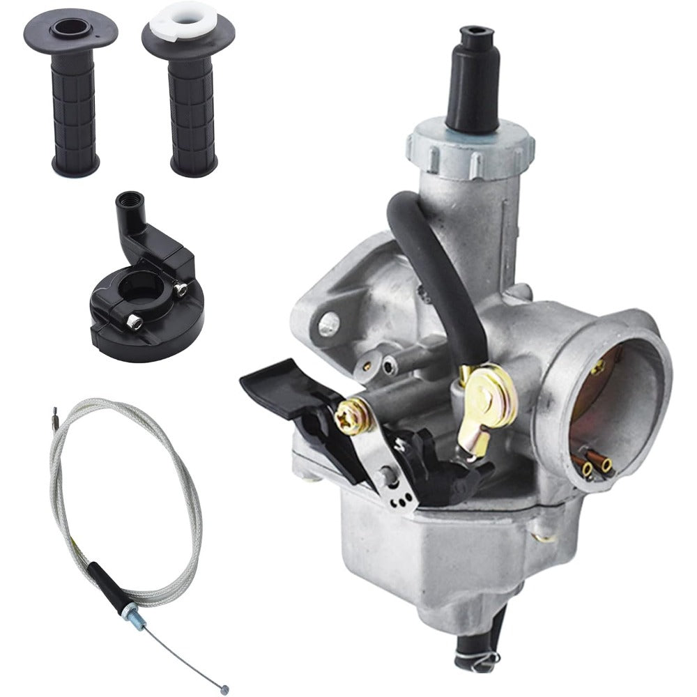 PZ26 26mm Carburetor with Throttle Cable and Grips for Honda XR100 XR100R CRF100F