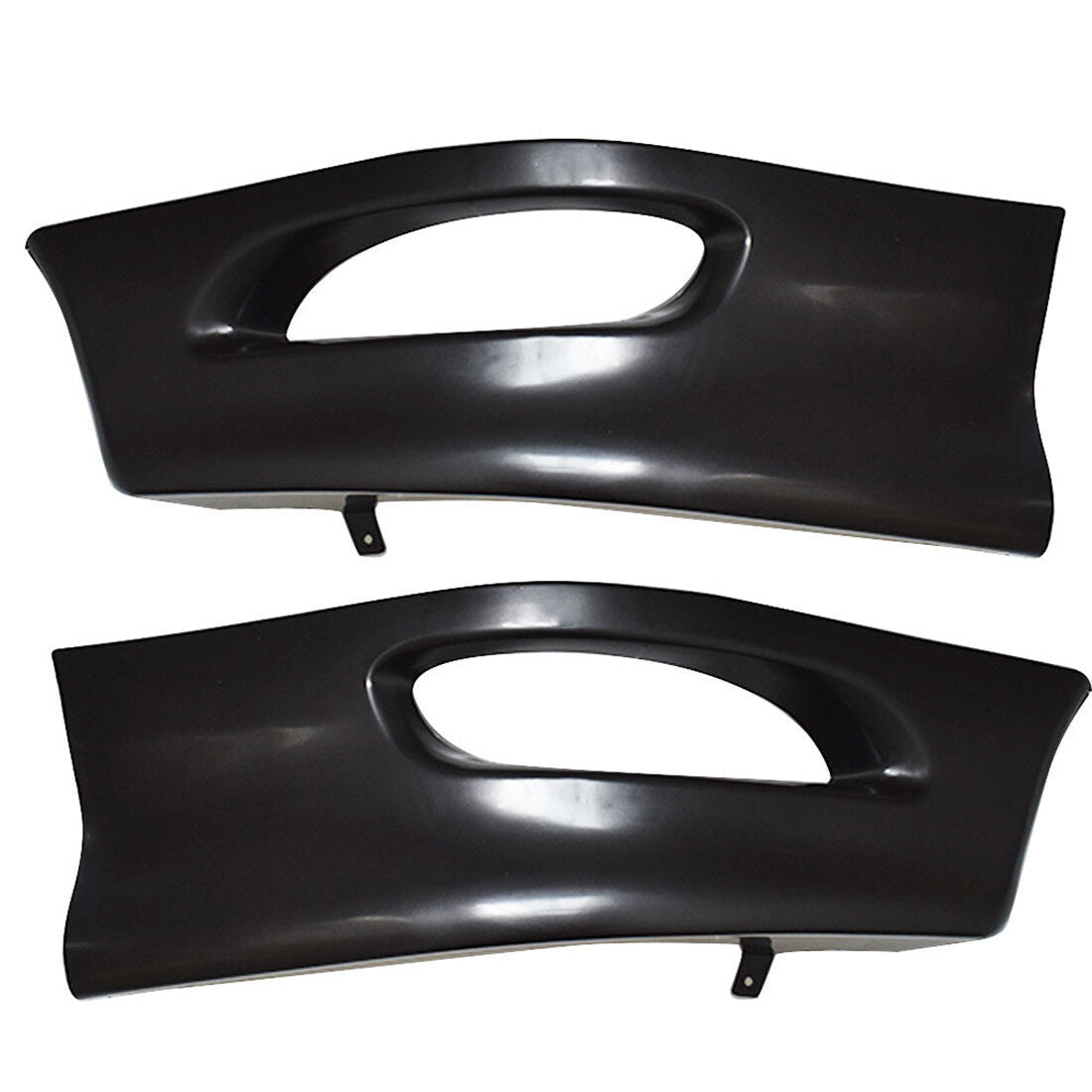 munirater Front Bumper Lips Set LH/RH Replacement for 2005 2006 2007 2008 Toyota Corolla S Style Front Wrap Angle