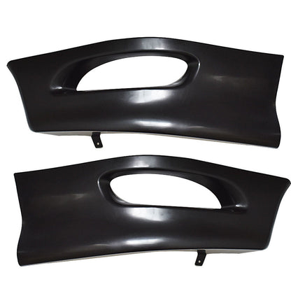 munirater Front Bumper Lips Set LH/RH Replacement for 2005 2006 2007 2008 Toyota Corolla S Style Front Wrap Angle