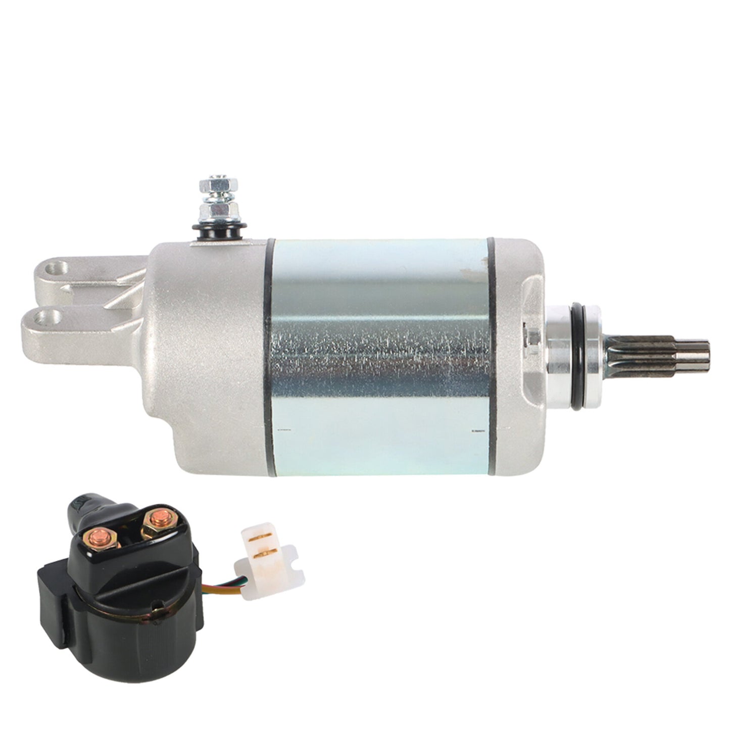 munirater Silver Starter and Relay Solenoid Replacement for TRX300 TRX300FW 2X4 4X4 1988-2000