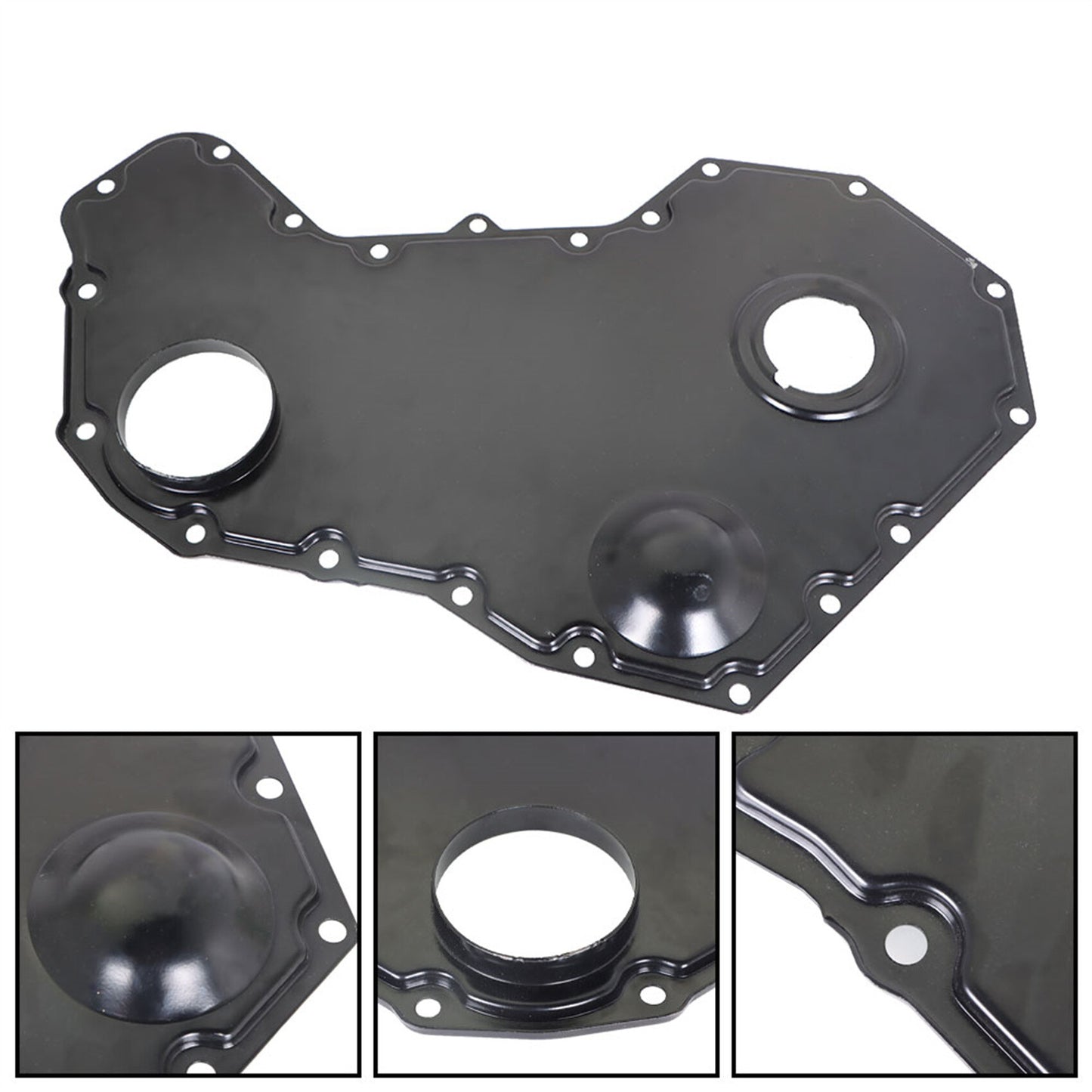 munirater Timing Gear Cover Replacement for 5.9L 6B 4B Cummins 12V 94-98 P PU