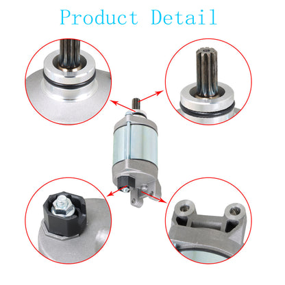 munirater Starter Motor Assembly Replacement for KFX450R 2008 2009 2010 2011 2012 2013 2014