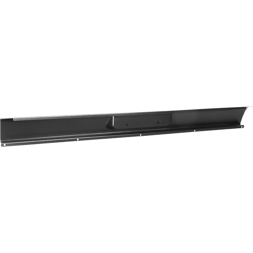 Black Steel Rear Bumper Roll Pan for Toyota Tacoma 1995-2004