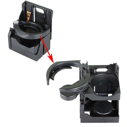 munirater Black Car Front Cup Holder Replacement for E300 E320 W210 2106800114 66920101