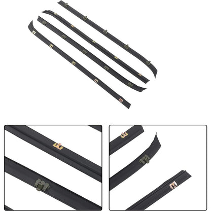 Window Sweep & Run Channel Weatherstrip Kit for Chevrolet K5 Blazer, 6-Piece