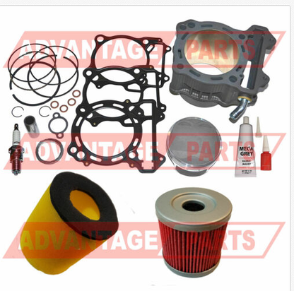 munirater Big Bore Cylinder Piston Gasket Top End Kit Replacement for Suzuki DRZ 400 434cc 2000-2015