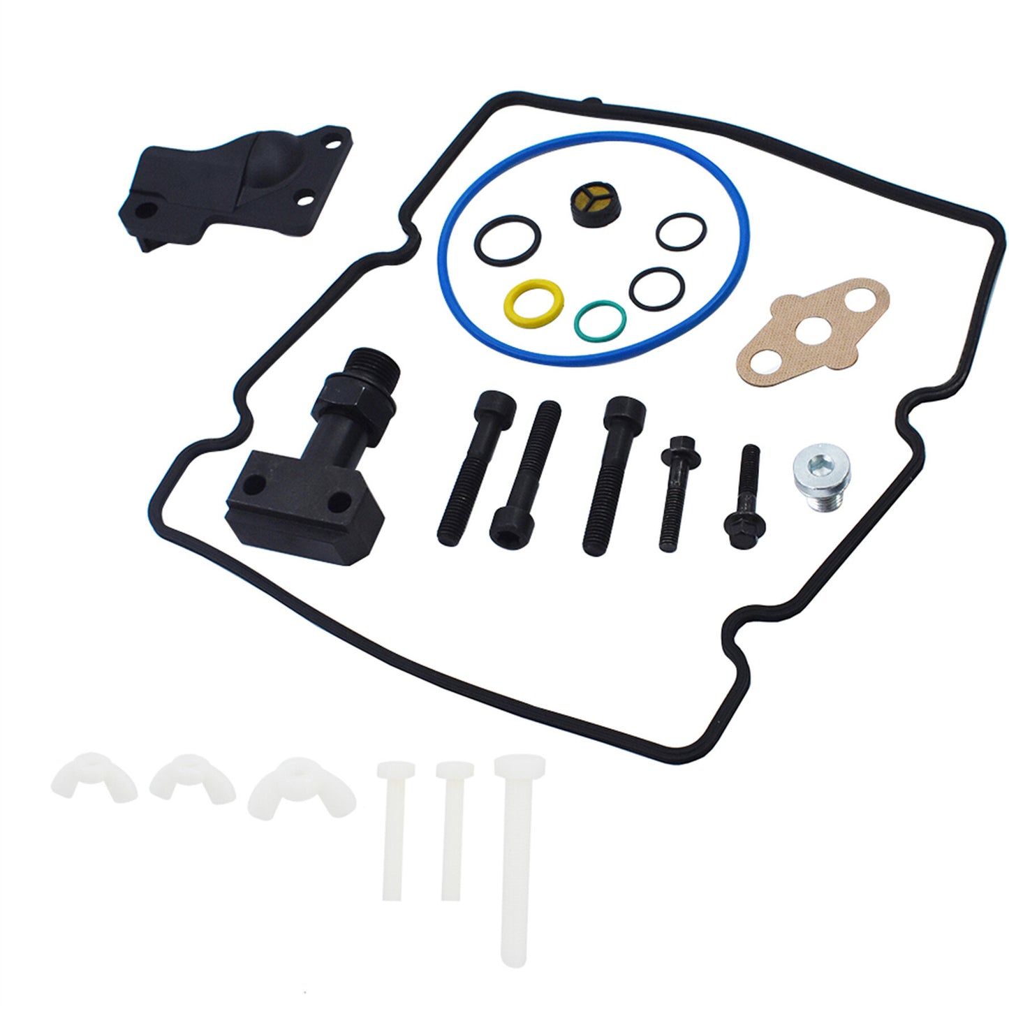 munirater 6.0L STC HPOP Fitting Update O-Ring Repair Kit Replacement for F250 F350 F450 F550 Vehicles 4C3Z-9B246-F