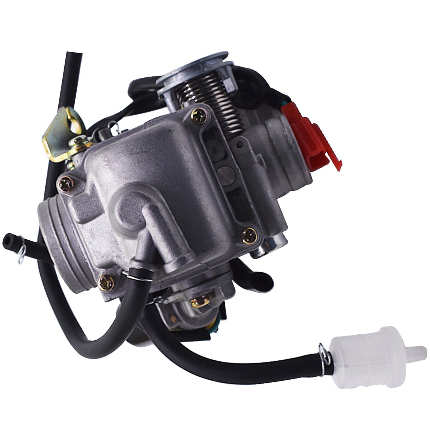 munirater 24mm Motorcycle Carburetor With Electric Choke Replacement for GY6 150cc Mopeds Scooters ATVs