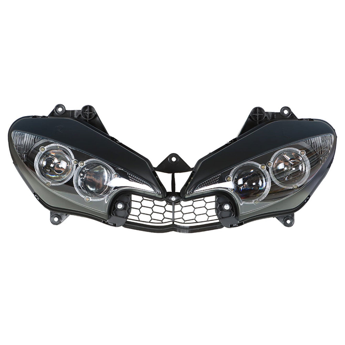 munirater Front Headlight Headlamp Replacement for Yamaha 2003-2005 YZF R6 & 2006-2009 R6S s011