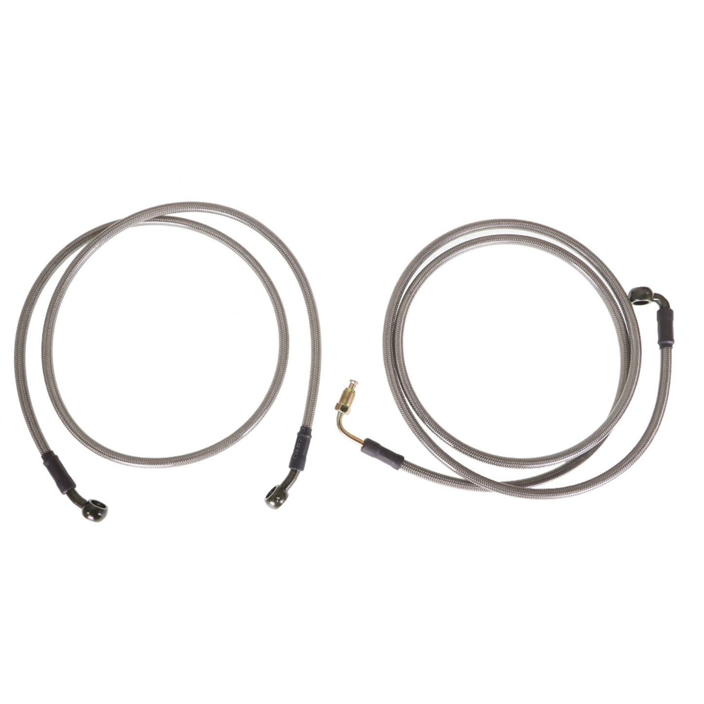 munirater Extended Front/Rear Brake Lines For Polaris RZR 800/S 800/4 800/XP 900/570 1068