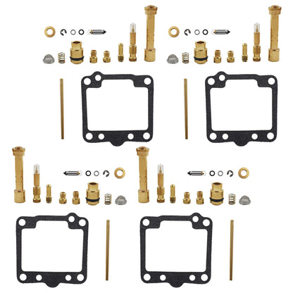 munirater 4 Pack Carburetor Carb Rebuild Kit Replacement for 1981-83 GS650 GS650E GS650G GS650GL