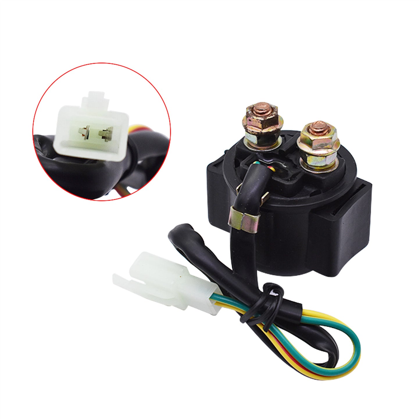 munirater Starter Starting Motor Solenoid Relay Replacement for ATV UTV RZR 170 2009-2017 0454945 0454488