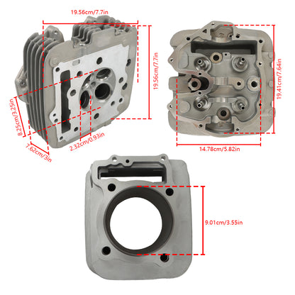 Cylinder Head Cylinder Piston & Gasket Kit for Honda TRX400EX 1999-2008