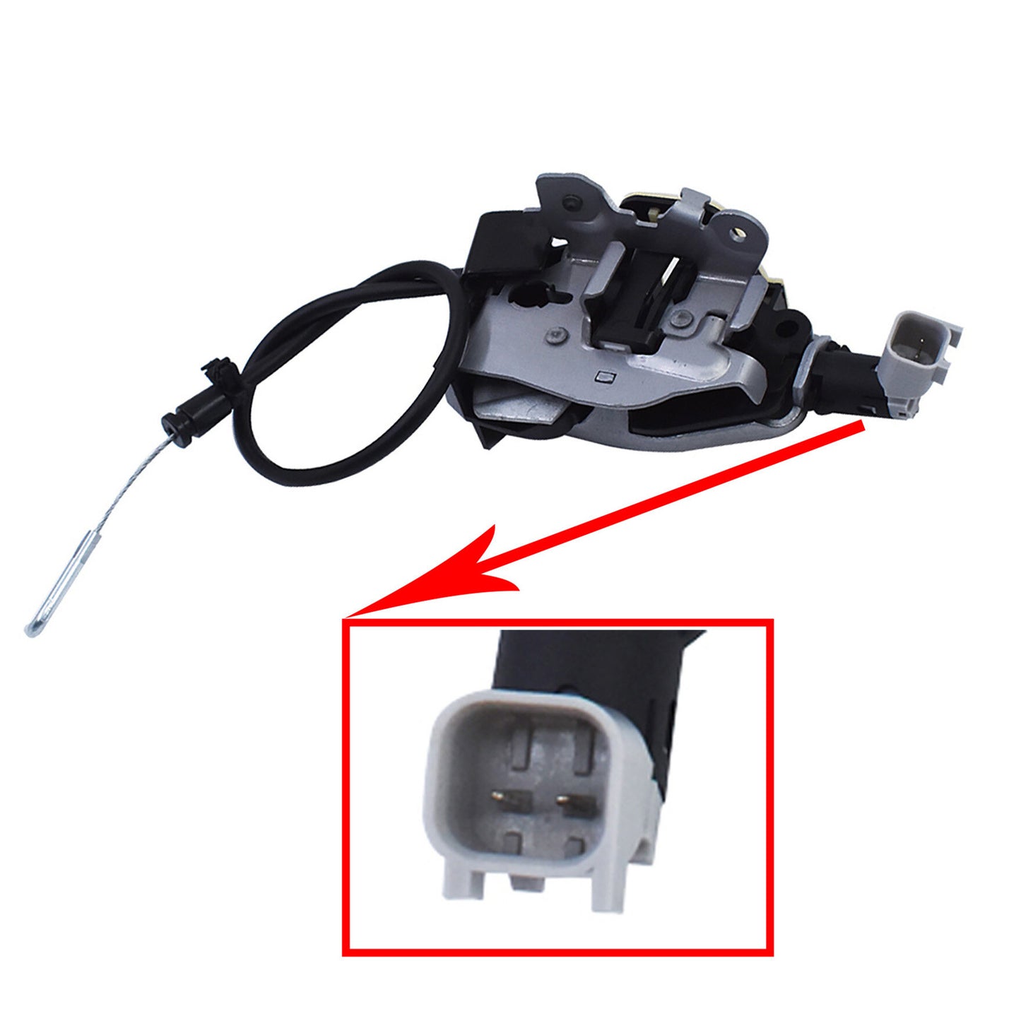 Door Lock Actuator Replacement for LR3 2005-2009 & LR4 2010-2016 Rear Tailgate LR017470 FQR500080 FQR500220