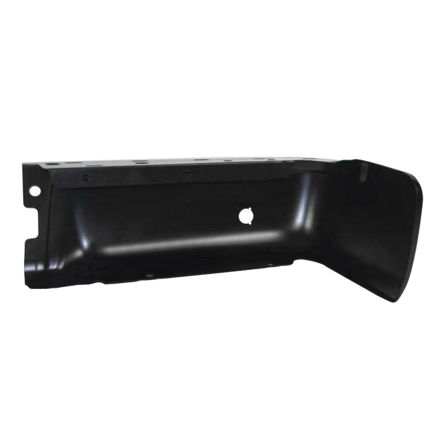 munirater Left Rear Bumper End Cap Black with Sensor Holes Replacement for 2009-2014 F150 FO1102373