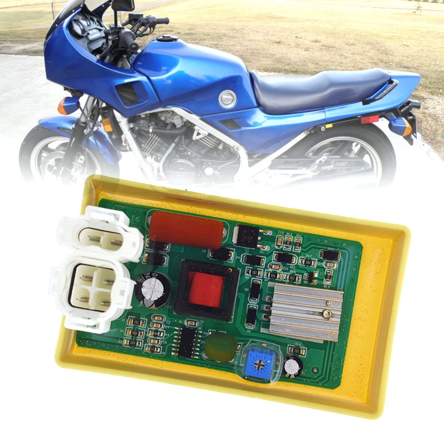 munirater CDI Box Replacement for DC GY6 50cc 125cc 150cc 250cc Moped Scooter ATV Performance