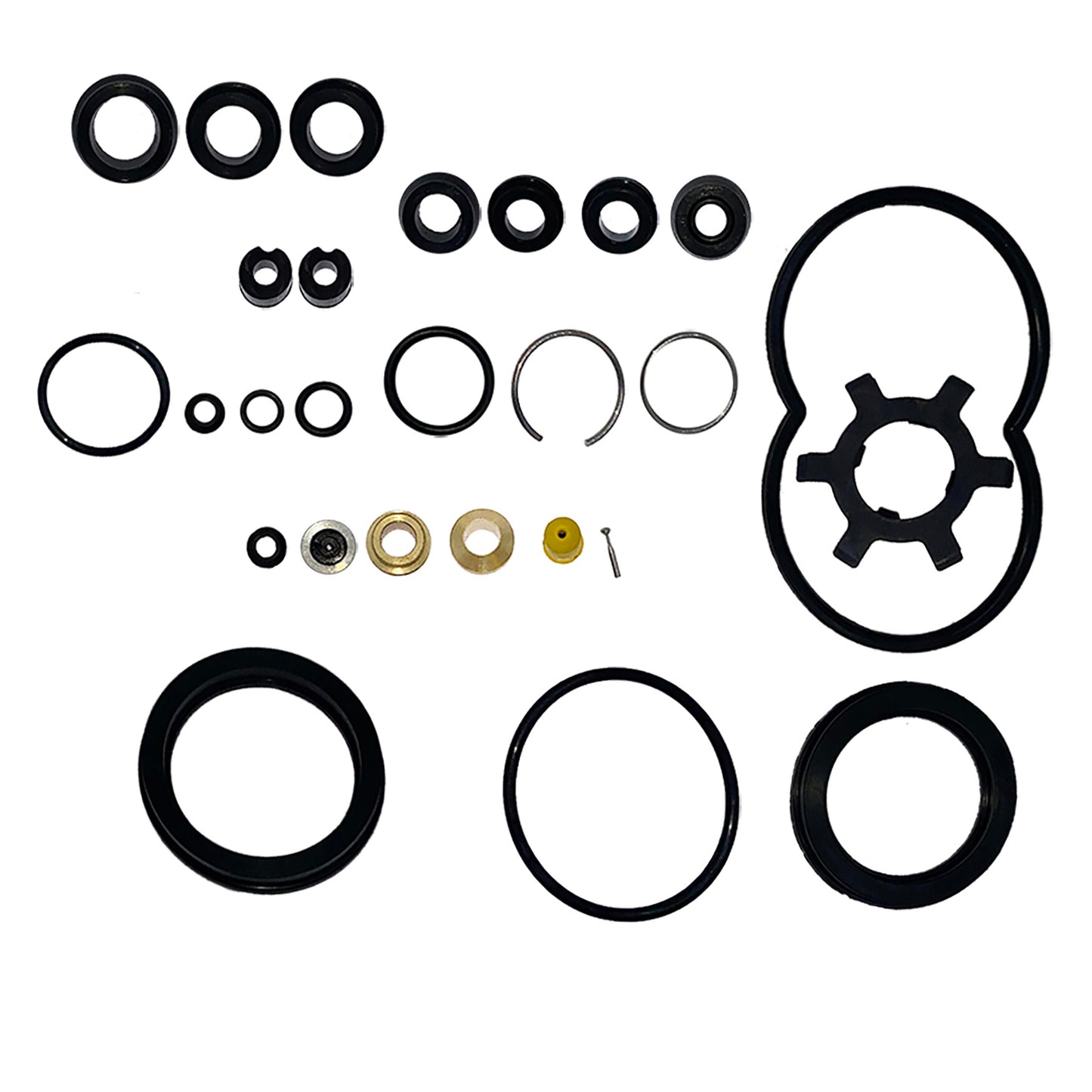 munirater Complete Seal Kit Repair Kit Replacement for F150 F250 F350 Bronco G30 S10 Silverado 1500 2500 3500