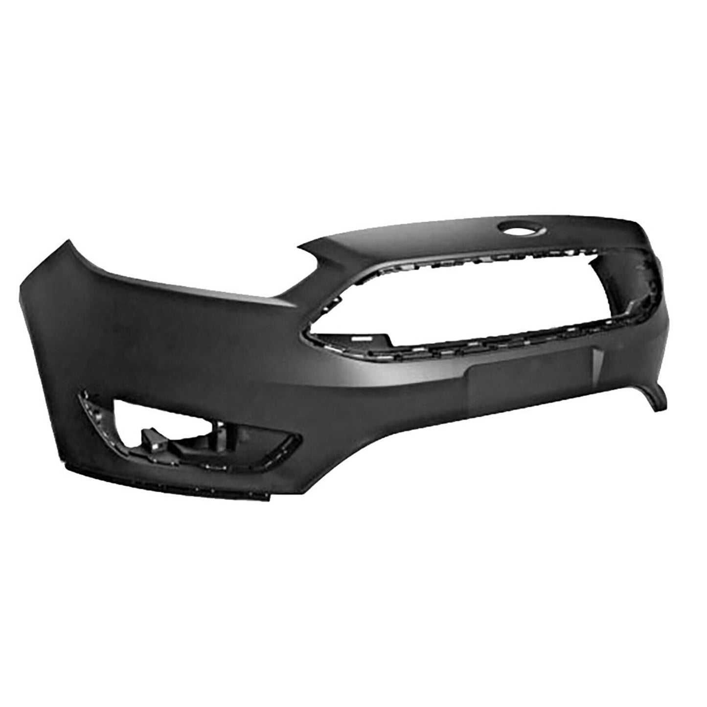 munirater Black Front Bumper Cover Replacement for 2015-2018 Ford Focus S/se/sel/Titanium