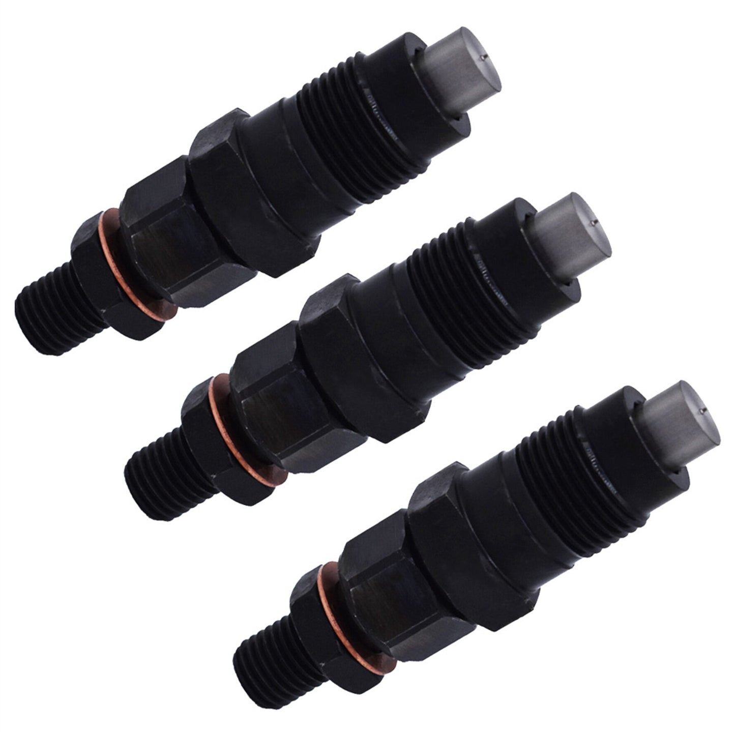 munirater 3Pcs Diesel Fuel Injectors 16032-53902 Replacement for Kubota Engine D905 D1005 D1105 V1305 V1505 V1205 V1505-T