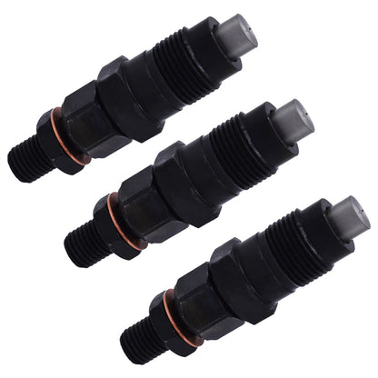 munirater 3Pcs Diesel Fuel Injectors 16032-53902 Replacement for Kubota Engine D905 D1005 D1105 V1305 V1505 V1205 V1505-T