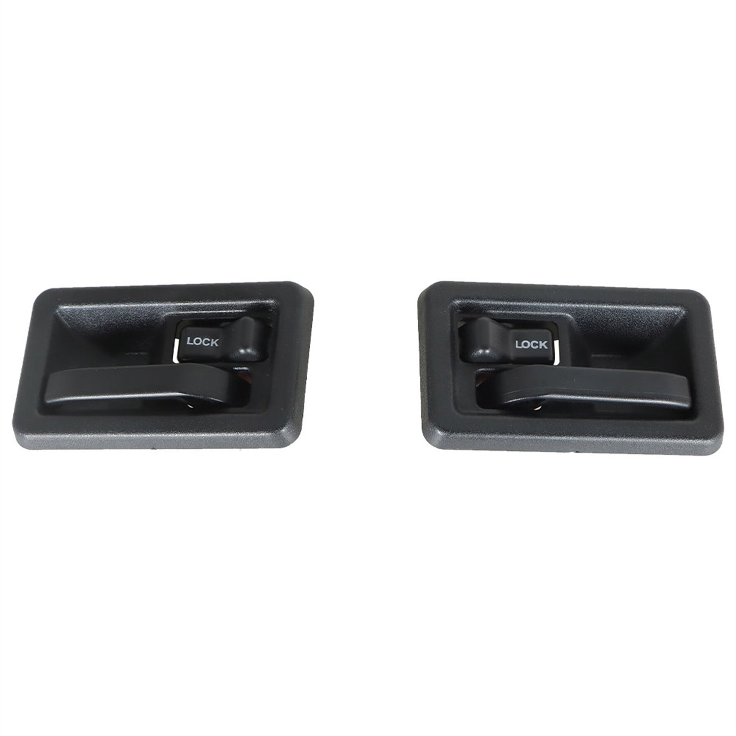 munirater 2Pcs Inside Door Handles Interior Left and Right Replacement for 1987-2004 Wrangler 55176476AB 55176477AB