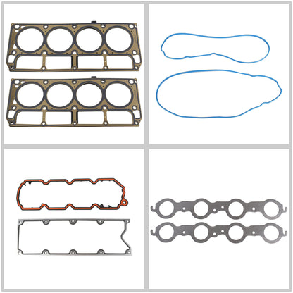 munirater Cylinder Head Bolt WasherSet Replacement for 2002-2011 Saab VIN-C, M, P, T 5.3L 4.8L V8 HS26191PT