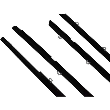 Rubber Window Weatherstrip Kit for 2012-2015 Honda Civic, 4-Piece