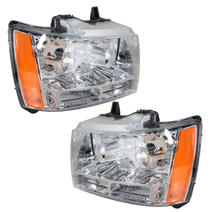 munirater Headlights For 2007 2008 2009 2010-13 2014 Chevy Avalanche/Suburban/Tahoe LH&RH