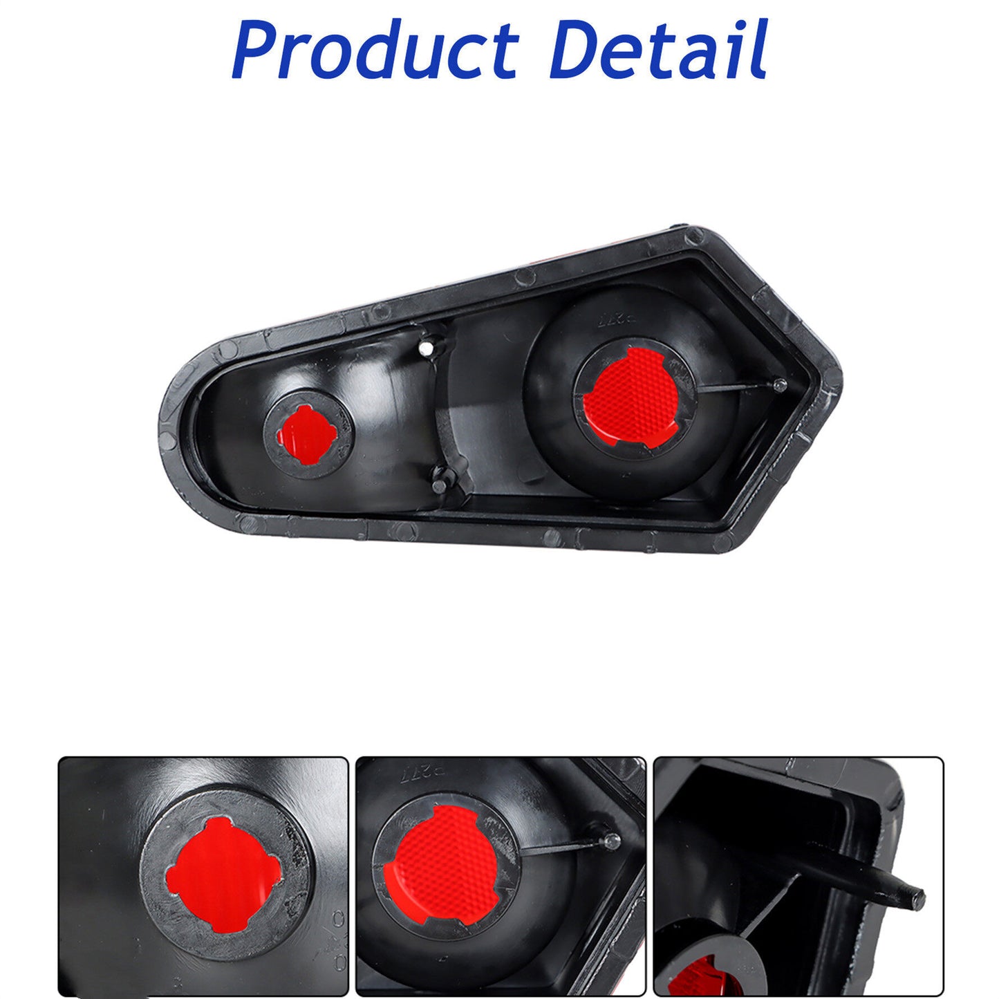 munirater Tail Lights Lamps Cover Left Right Replacement for 2009-2022 ACE RZR Sportsman 2411153 2411154