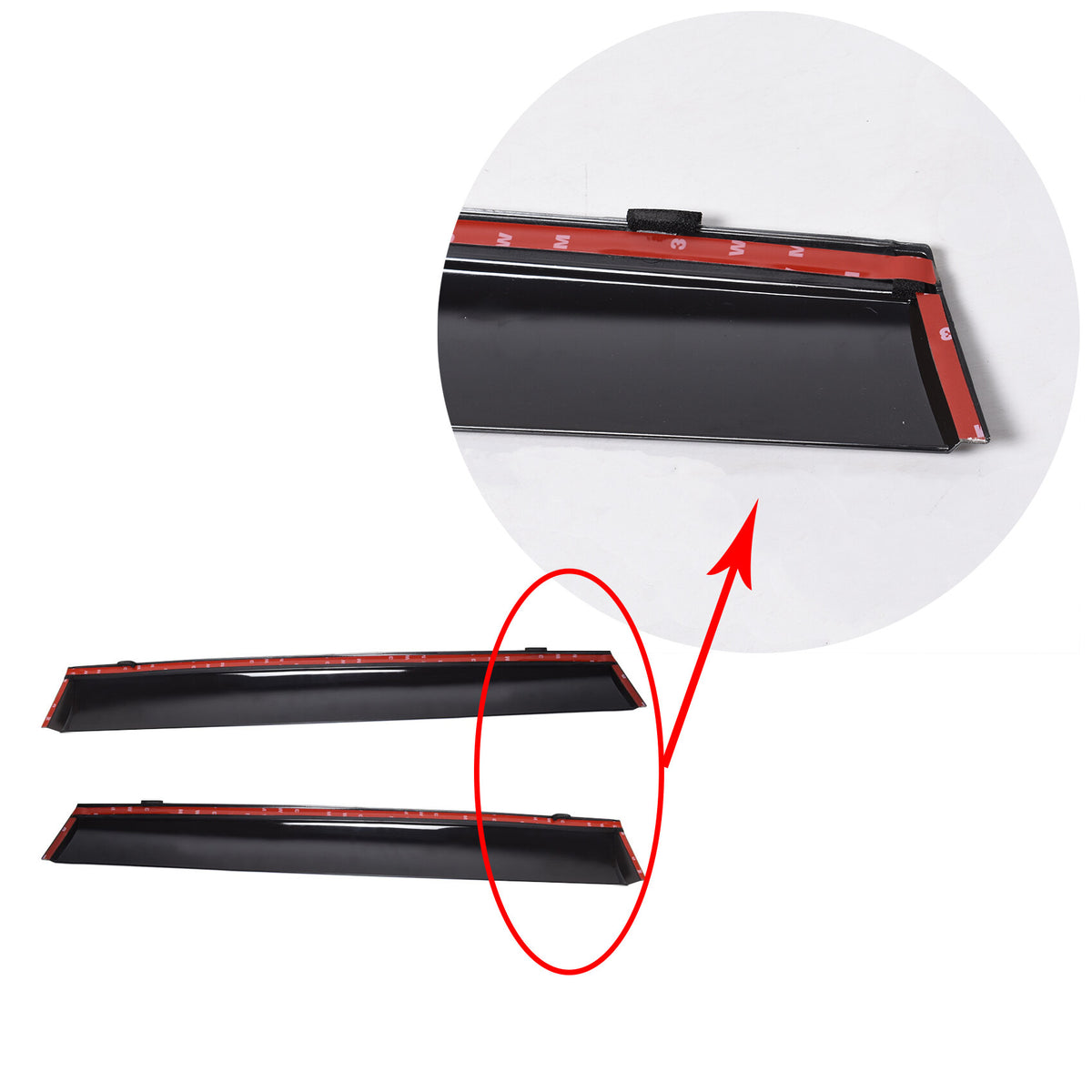 munirater Side Window Visor Vent Rain Guard Replacement for 2017-2019 CRV CR-V