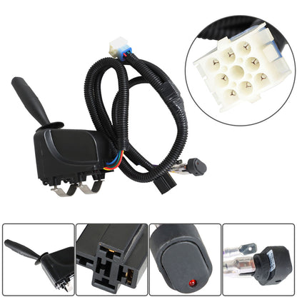 munirater 12V Golf Cart Light Upgrade Kit with 9-Pin Plug Replacement for Golf Carts