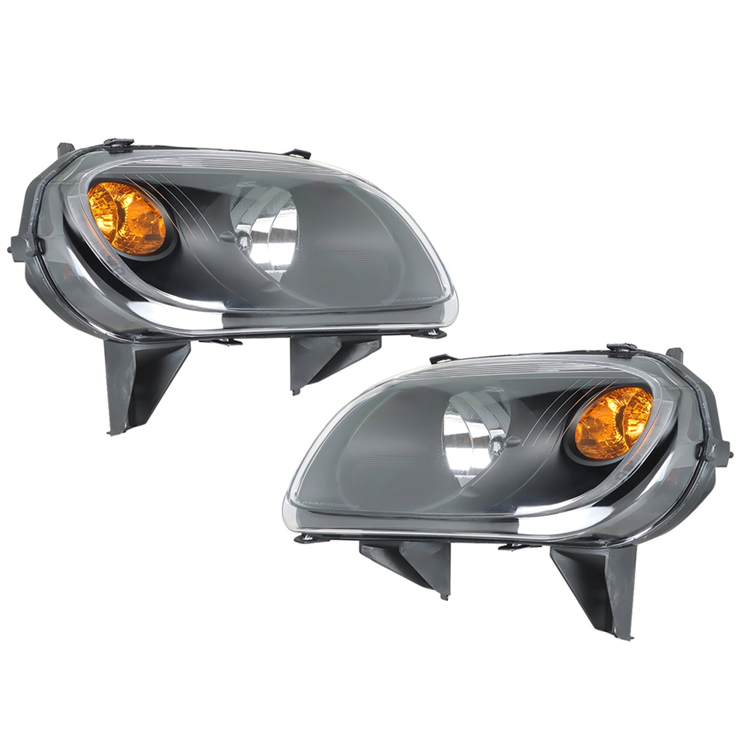 munirater Driver&Passenger Side Headlights Headlamps For 2006-2011 Chevolet HHR