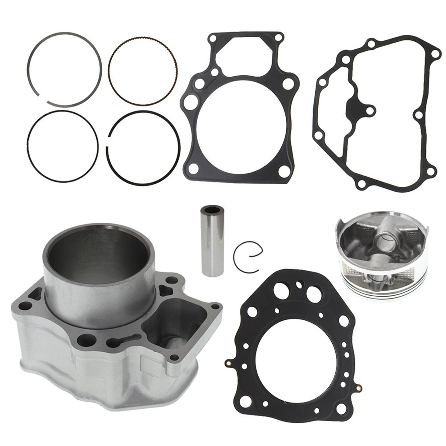 munirater Cylinder Piston Gasket Top End 86.5mm Replacement for Honda Rancher 420 TRX420 2007-2018 12100-HP5-600