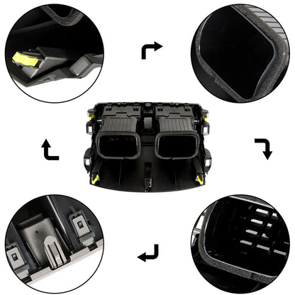 munirater Center Instrument Panel Dash A/C Outlet Air Vent Panel Replacement for Toyota Corolla 2008-2013 55670-02160 5567002160