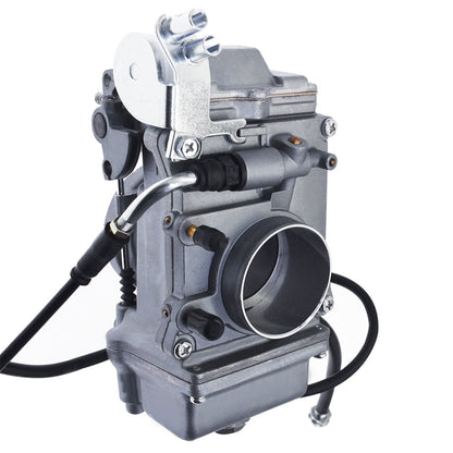 munirater Smoothbore Carburetor HSR45 45mm Replacement for EVO Twin Cam