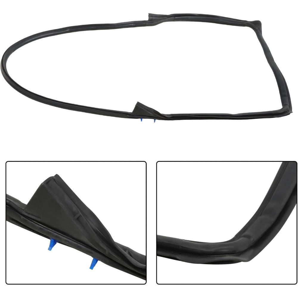 Door Window Weatherstrip Kit for 2007-2018 Jeep Wrangler, 4-Piece
