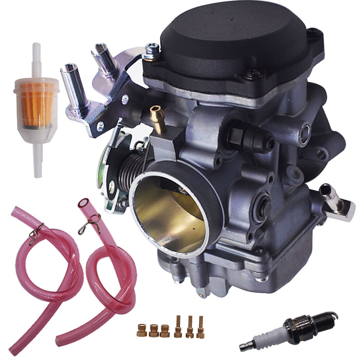 munirater Motorcycles 40mm Carburetor Replacement for Softail 1988-2017, Touring 1988-2016