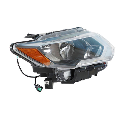 munirater Right Side Headlight Halogen RH Headlamp Assembly Replacement for Rogue 2017 2018 2019 S / SL / SV