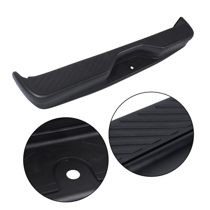 Steel Rear Bumper Assembly Black Replacement for E150 1992-2014 Replacement for E250 1992-2014 Replacement for E350 1999-2014