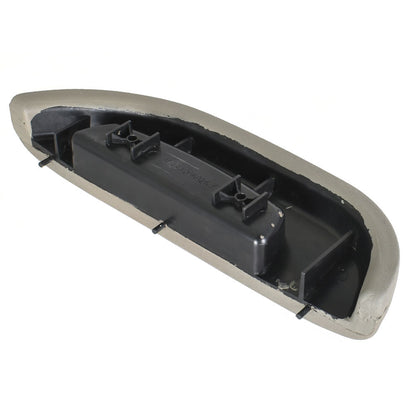 munirater Front Passenger Side Gray Inner Door Armrest Pull Handle Cover Replacement for 1996-2002 Express Savana Van 12376630