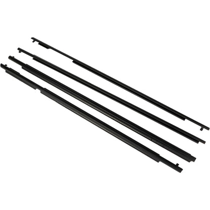 Door Belt Weatherstrip Molding Kit for 2010-2021 Toyota 4Runner, 4-Piece