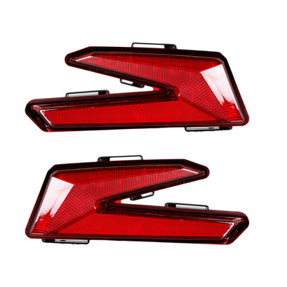 munirater Left Right Red LED Brake Tail Lights Replacement for 2017-2021 Maverick X3 XDS XRS XMR UTV 710004744 710004743